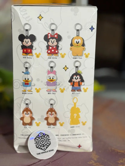 POPMART MICKEY FAMILY Cute Together Keychain Series Blind Box