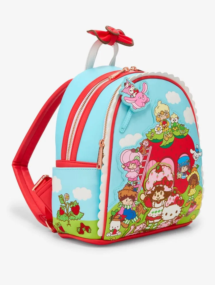 Loungefly X Sanrio Hello Kitty & Friends x Strawberry Shortcake Scented Mini-Backpack
