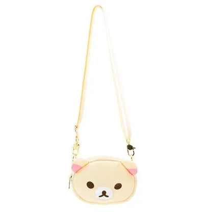 Rilakkuma Kirolakkuma Padded Nylon Crossbody Bag with Strap