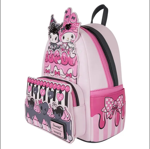 Loungefly x Sanrio My Melody & Kuromi Mini Backpack
