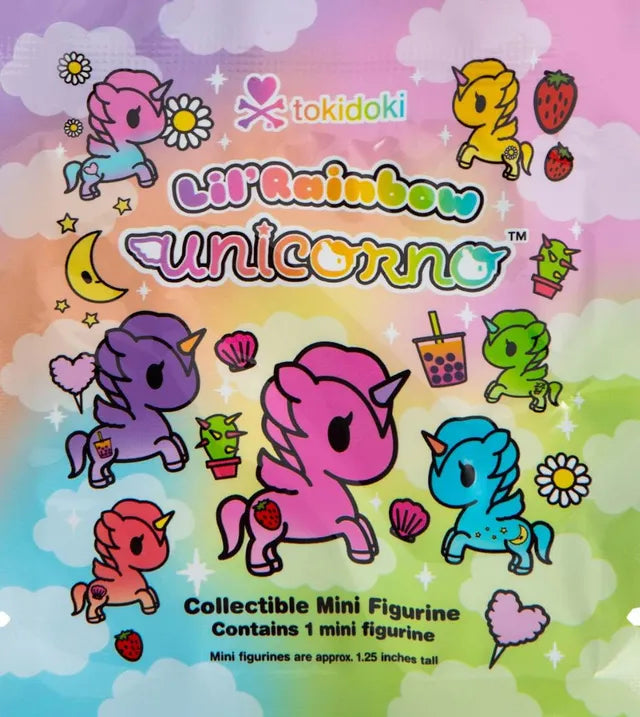 Tokidoki Lil' Rainbow Unicorno Collectible Mini Figure Blind Bag