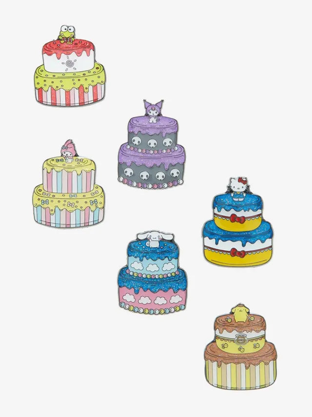 Loungefly x Hello Kitty and Friends Cake Blind Box Enamel Pin