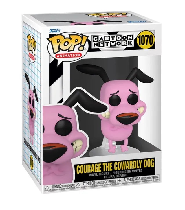 Funko POP! Cartoon Network -Courage The Cowardly Dog #1070