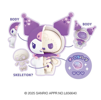 Sanrio Megahouse Mini Figures- Kuromi and My Melody Katai Fantasy Puzzle Blind Box