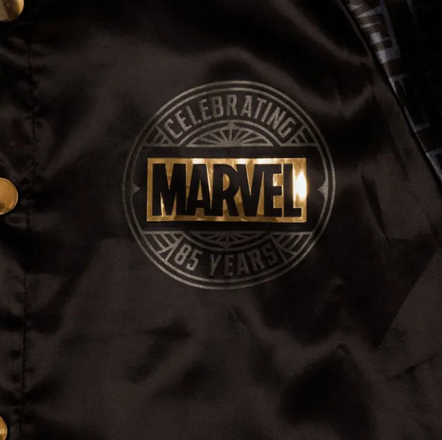 Loungefly x Marvel 85th Anniversary Satin Bomber Jacket - size Large