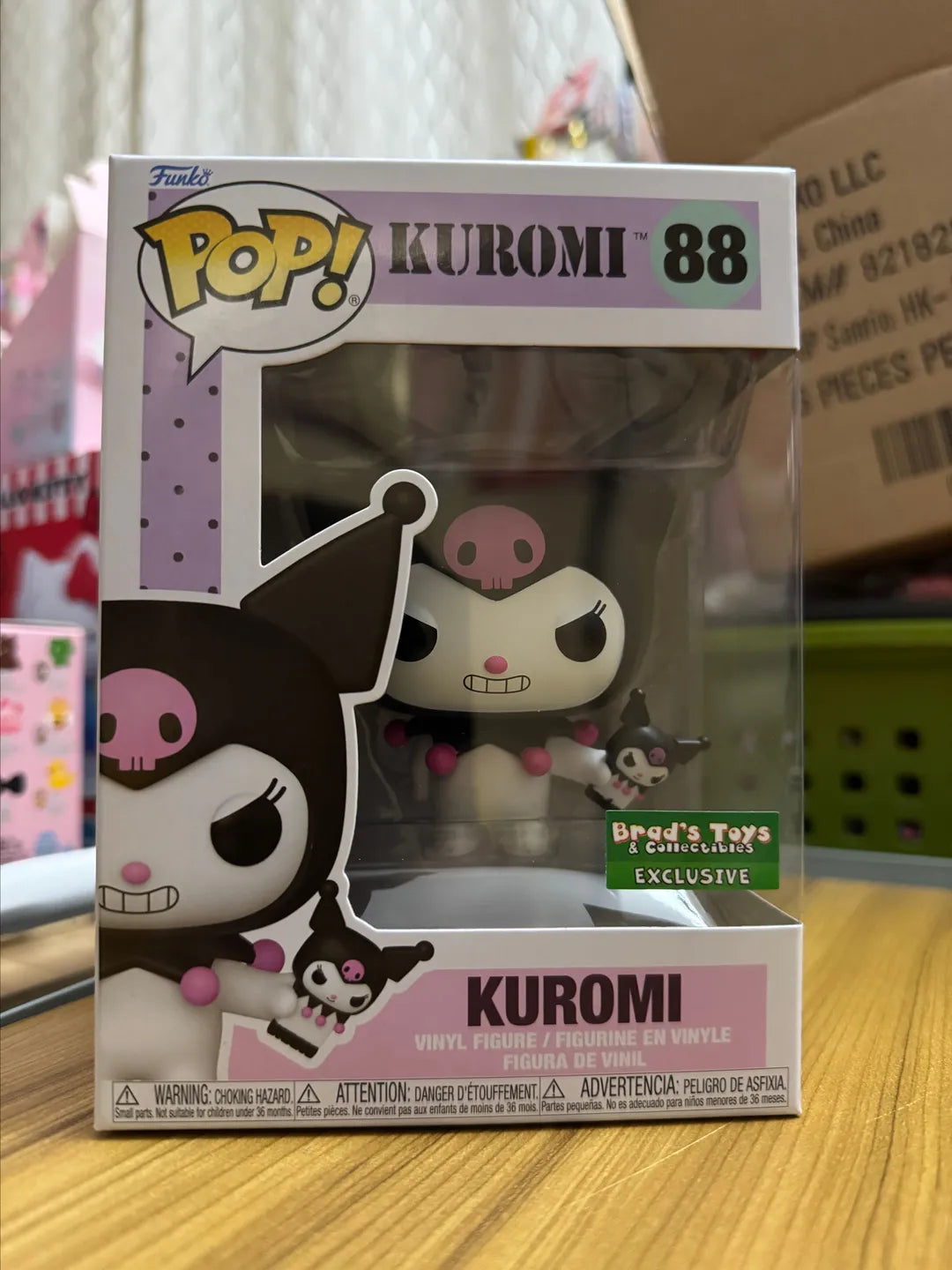 Funko Pop! Kuromi #88 – Brad’s Toys & Collectibles Exclusive