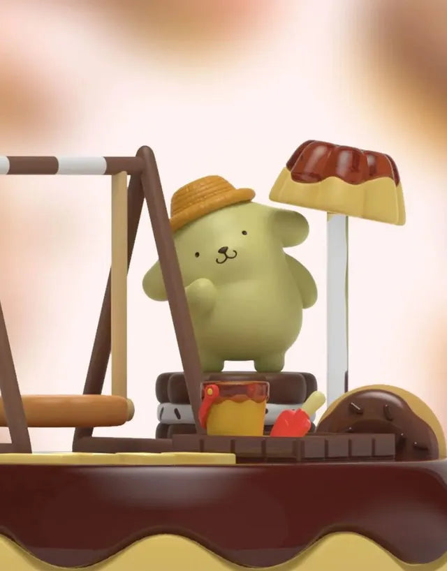 Kandyland: Sanrio Pompompurin Mini-Figure Diorama