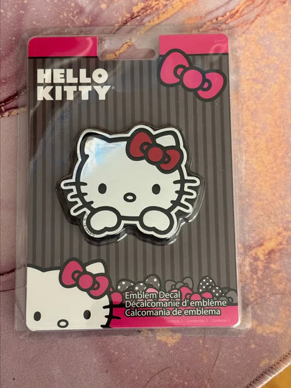 Hello Kitty Emblem Decal