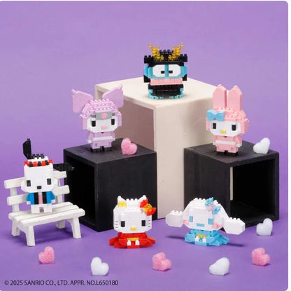 Sanrio Kuromi Ninja Nanoblock Character Collection Series Constructible Figure