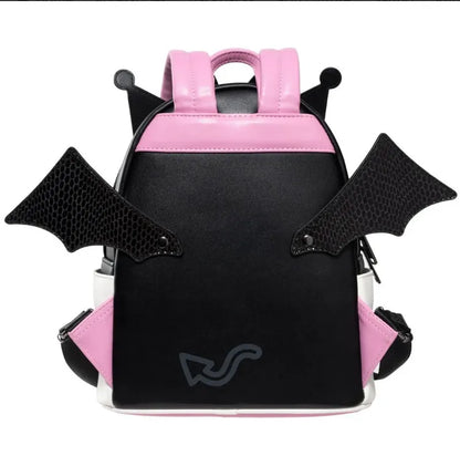 Loungelfy x Sanrio Kuromi Devilish Winged Mini-Backpack - Entertainment Earth Exclusive