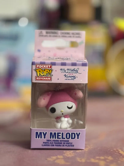 Hello Kitty Kuromi 20th Anniversary My Melody Funko Pocket Pop! Key Chain