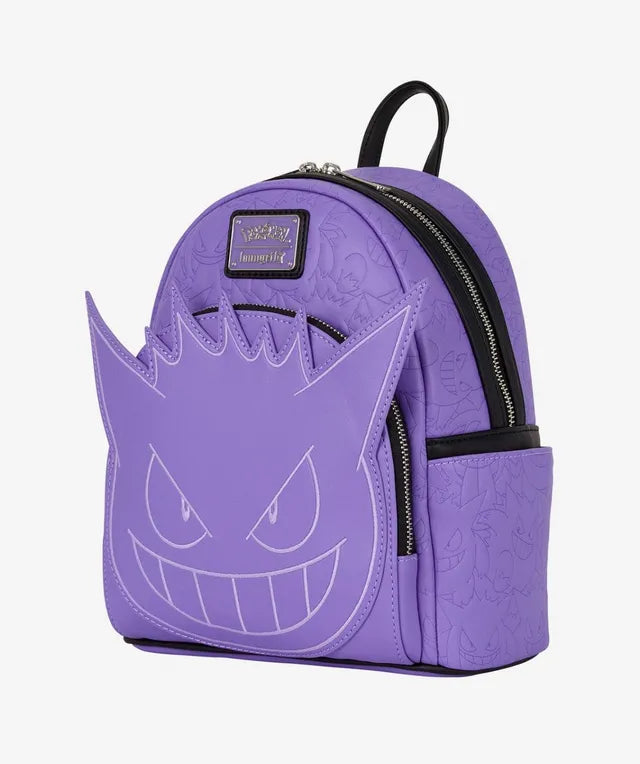 Loungefly x Pokemon Gengar Mini Backpack (Glows in the dark)