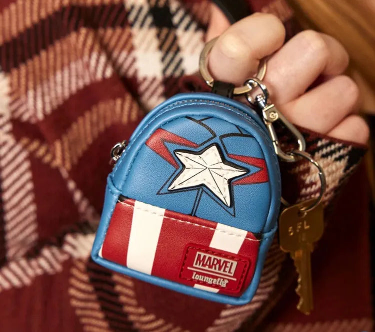 Loungefly x Marvel Avengers Cosplay Mini-Backpack Mystery Box Key Chain