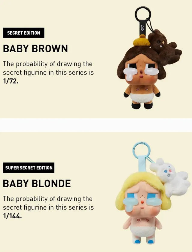 CRYBABY Crying Again Series-Vinyl Face Plush Blind Box