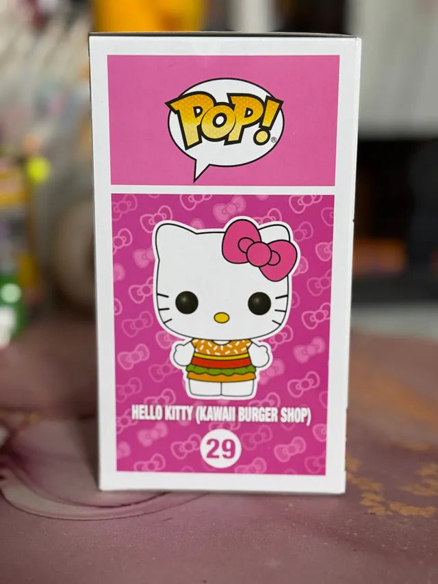 Funko Pop! Hello Kitty (Kawaii Burger Shop) Vinyl Figure #29