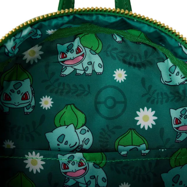 Loungefly x Pokémon Metallic Bulbasaur Mini-Backpack