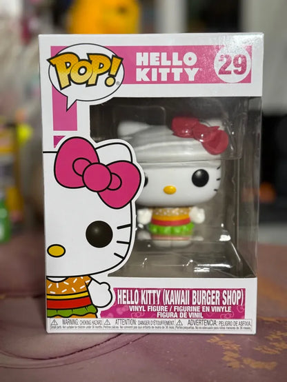 Funko Pop! Hello Kitty (Kawaii Burger Shop) Vinyl Figure #29
