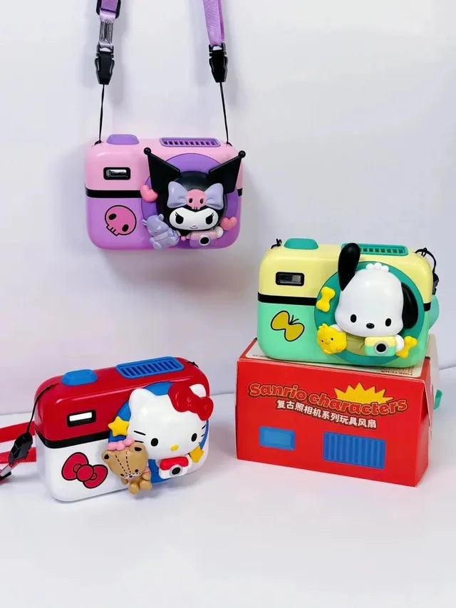 Moetch x Sanrio Camera-Style Mini Fan Blind Box