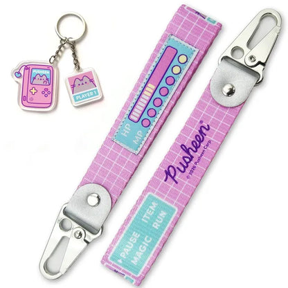 Pusheen Gamer Girl 2 Keystrap Bundle