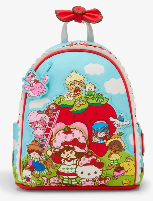 Loungefly X Sanrio Hello Kitty & Friends x Strawberry Shortcake Scented Mini-Backpack