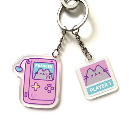 Pusheen Gamer Girl 2 Keystrap Bundle