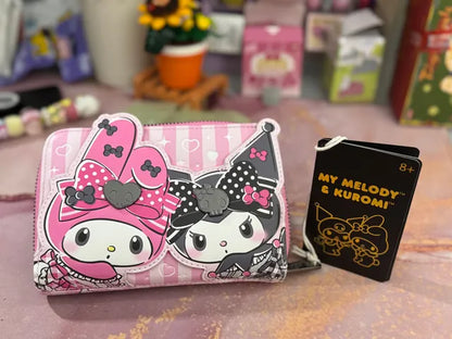 Loungefly x Sanrio My Melody & Kuromi Zip Around Wallet