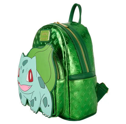 Loungefly x Pokémon Metallic Bulbasaur Mini-Backpack