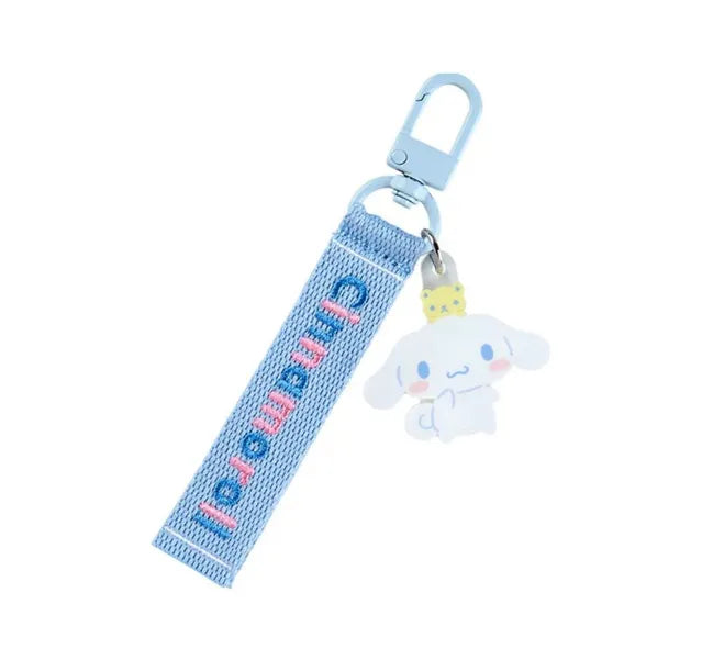 Sanrio Original Cinnamoroll Logo Keychain (Sanrio Character Award Series)