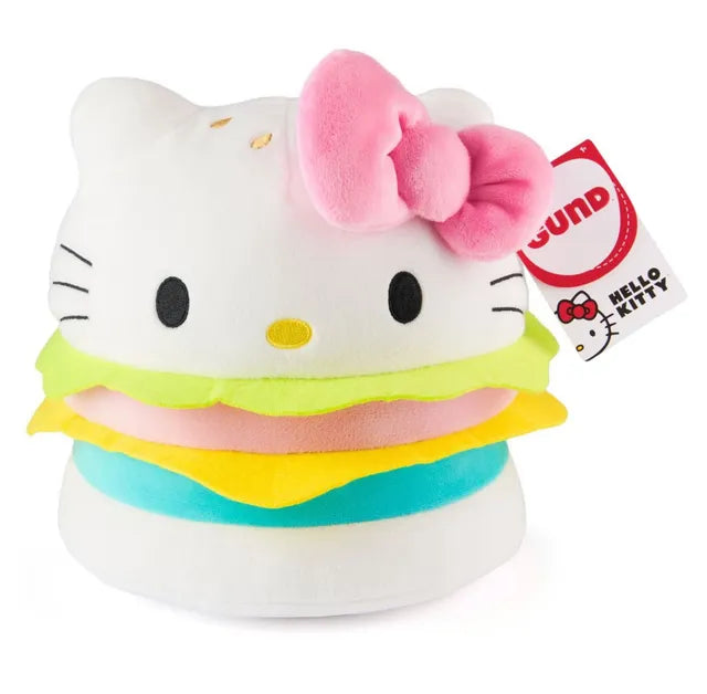 Sanrio Hello Kitty Hamburger 8-Inch Plush