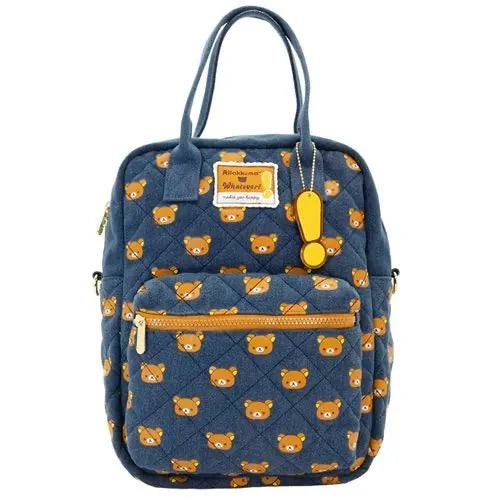 Rilakkuma Quilted Reversable Convertible Square Bag