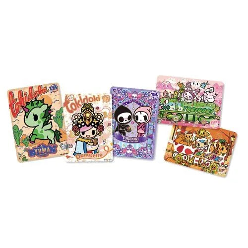 Tokidoki Wonder Voyage Collectible Cards Roaming Edition Booster Pack (Styles May Vary)