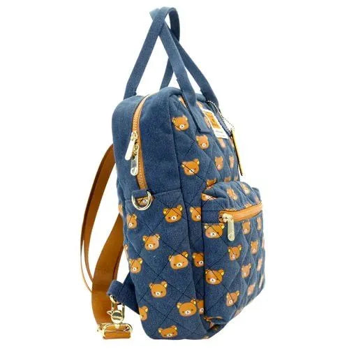 Rilakkuma Quilted Reversable Convertible Square Bag