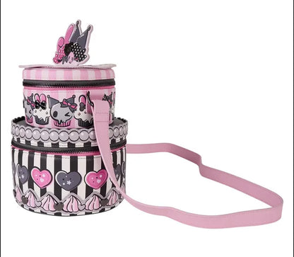 Loungefly x Sanrio My Melody & Kuromi Figural Cake Crossbody Bag