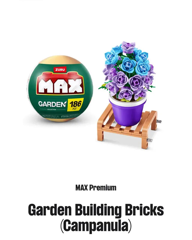 Zuru MAX Build More Premium Garden Building Bricks Set (Surprise)