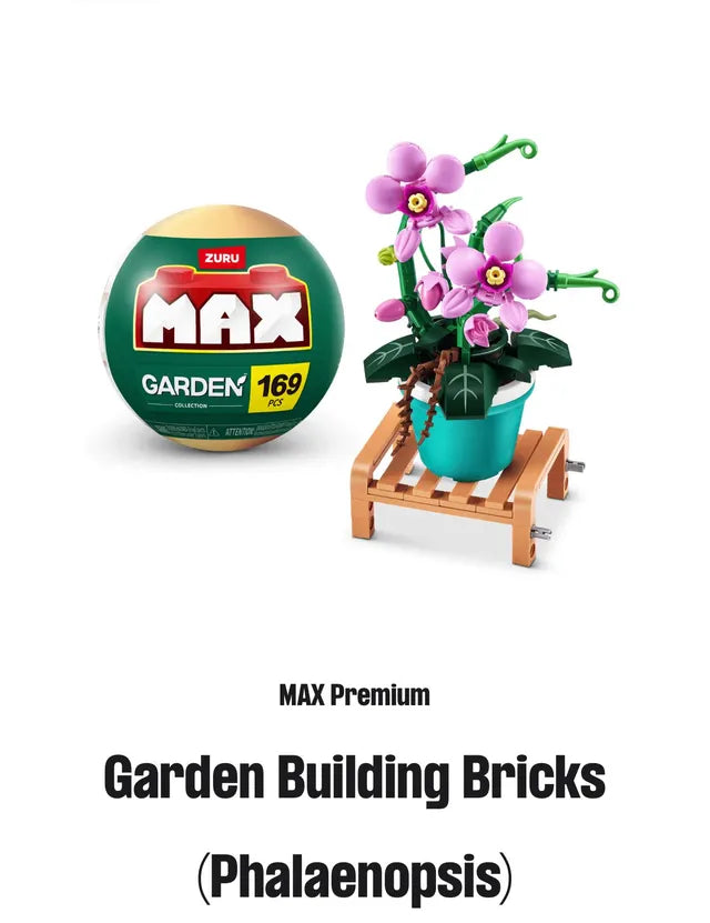 Zuru MAX Build More Premium Garden Building Bricks Set (Surprise)