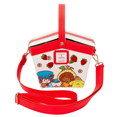 Loungefly x Sanrio Hello Kitty & Friends x Strawberry Shortcake Scented Figural Basket Crossbody Bag