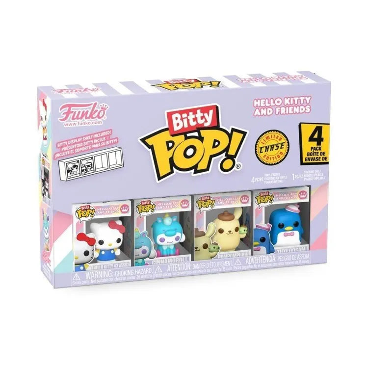 Funko Bitty POP! Sanrio- Hello Kitty and Friends -4pk with Tuxedo Sam (Chase)