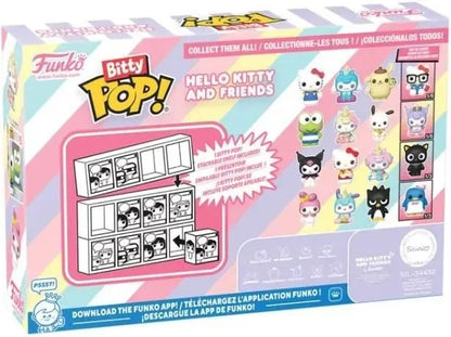 Funko Bitty POP! Sanrio- Hello Kitty and Friends -4pk with Tuxedo Sam (Chase)