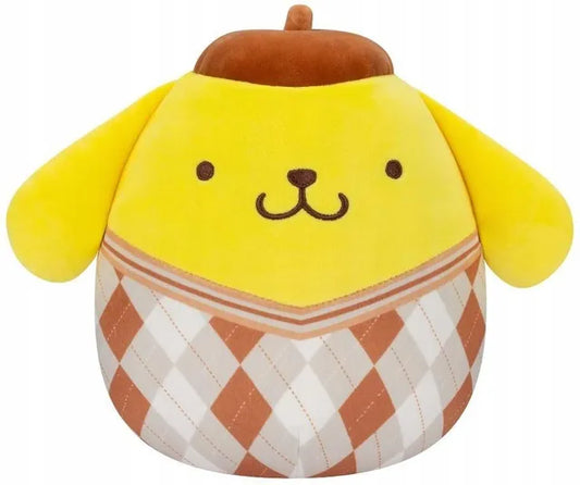 Squishmallows Hello Kitty Pompompurin Plaid 8inch