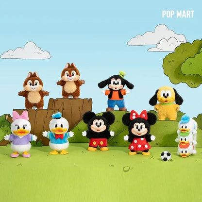 POPMART MICKEY FAMILY Cute Together Keychain Series Blind Box