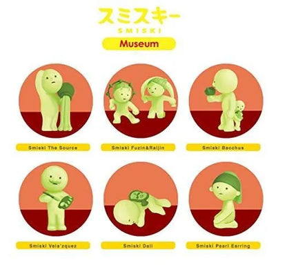 Smiski MUSEUM Series Glow in the Dark Figure Blind Box