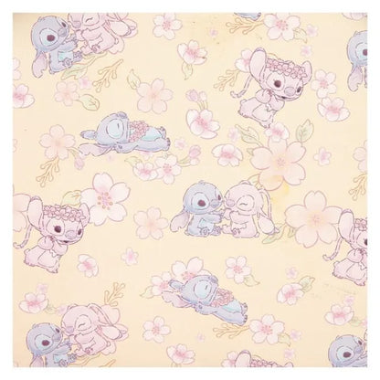 Loungefly x Stitch & Angel Cherry Blossom All-Over Print Mini Backpack (Limited Edition)