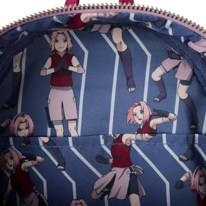 Loungefly x Naruto (Sakura) Cosplay Outfit Mini Backpack