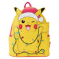 Loungefly x Pokemon Santa Pikachu String Lights Rechargeable Light Up Mini Backpack