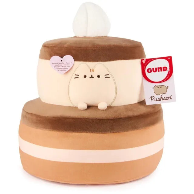 GUND Pusheen Sweets: Chocolate Cake Squisheen 11" Plush
