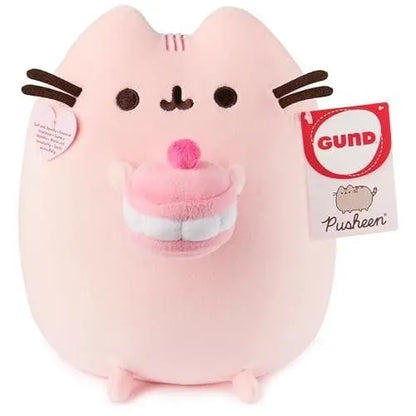 GUND Pusheen Sweets: Cherry Macaron Squisheen 9" Plush
