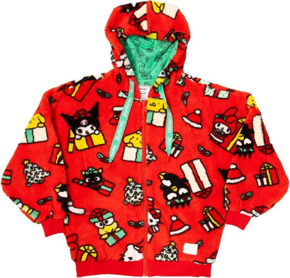 Loungefly x Sanrio Winter Wonderland Zip Hooded Sweatshirt (Size Medium)