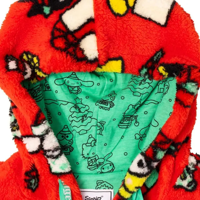 Loungefly x Sanrio Winter Wonderland Zip Hooded Sweatshirt (Size Medium)