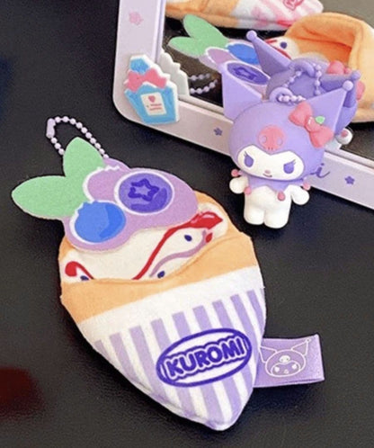 Sanrio Kuromi Crepe Keychain