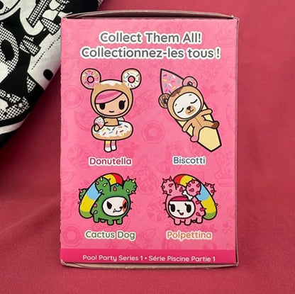 Tokidoki Pool Party Series 1 Plush Keychain Blind Box